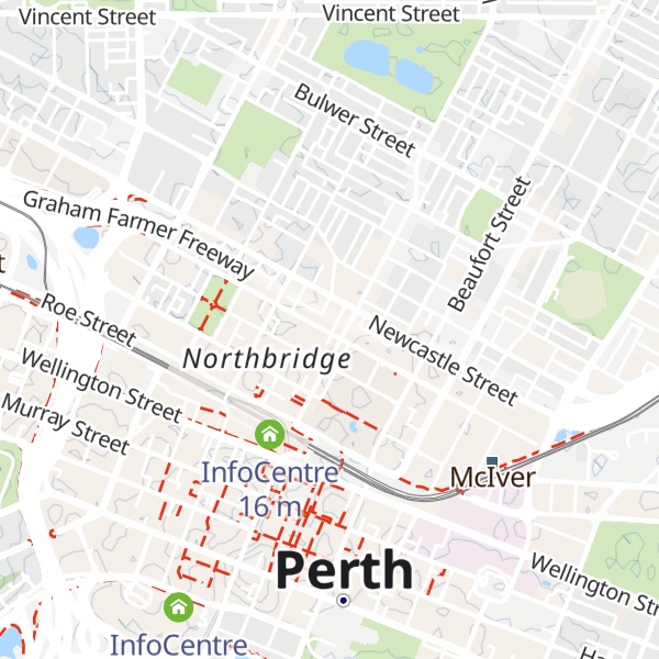 Map of Bibbulum Track Foundation