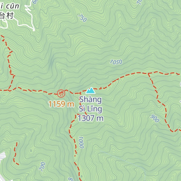 Map of Shàng Sì Lǐng