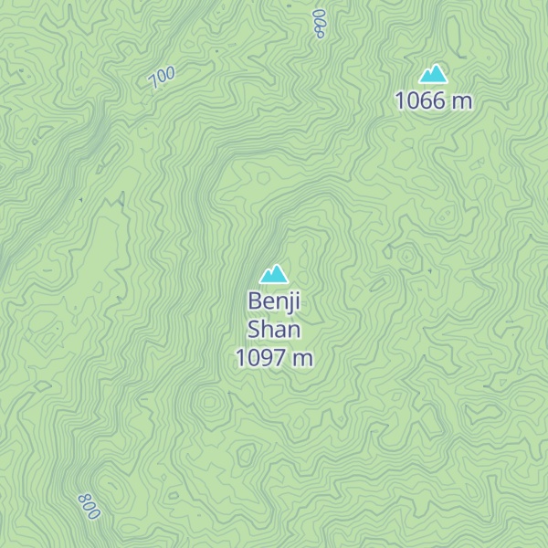 Map of Benji Shan