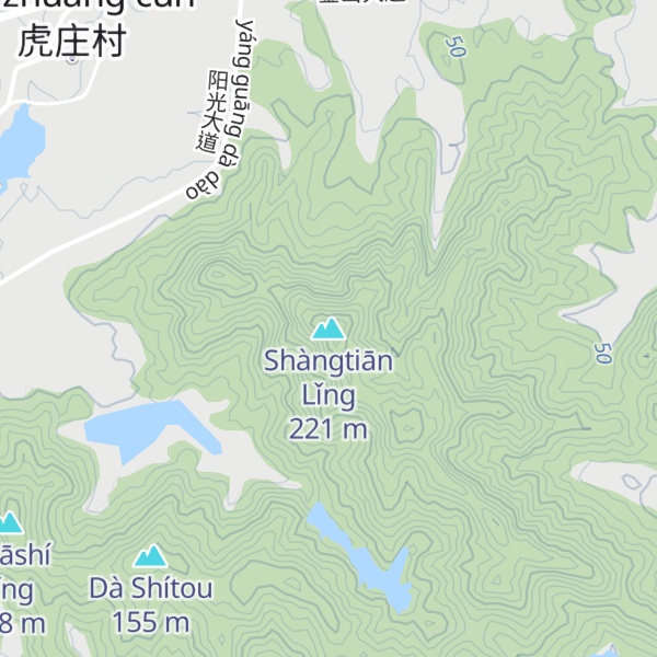 Map of Shàngtiān Lǐng