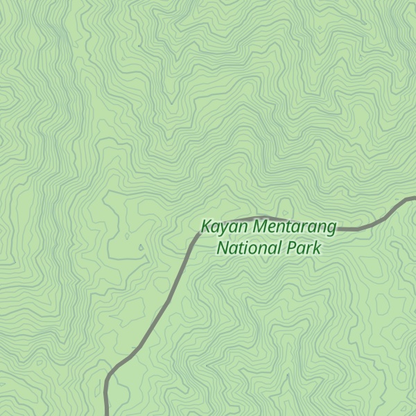 Map of Gunung Muluk