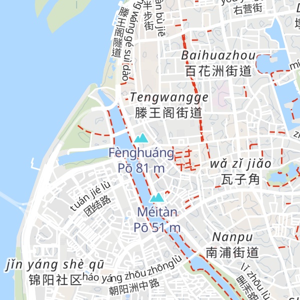 Map of Luò Jiā Pō