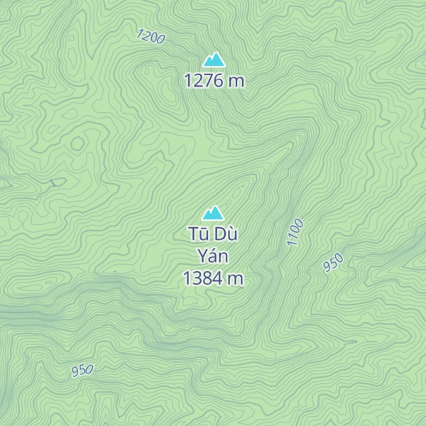 Map of Tū Dù Yán