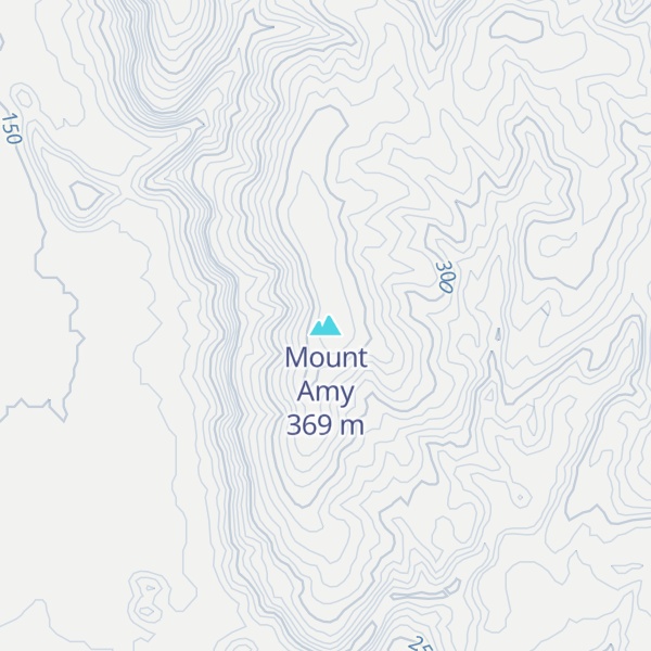 Map of Mount Amy