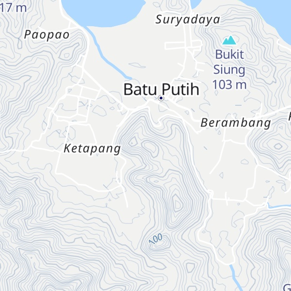 Map of Bukit Ketapang
