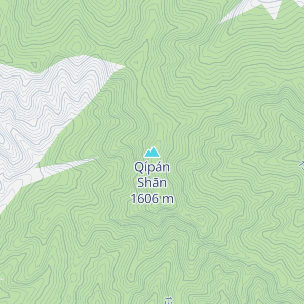 Map of Qípán Shān