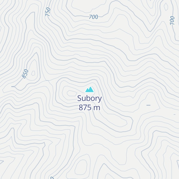 Map of Subory