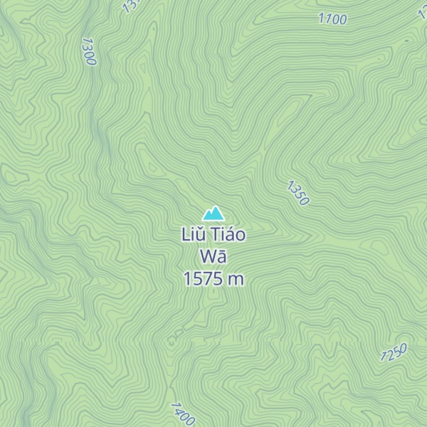 Map of Liǔ Tiáo Wā