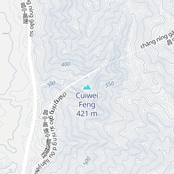 Map of Cuiwei Feng