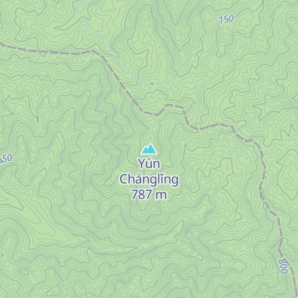 Map of Yún Chánglǐng