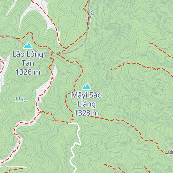 Map of Mǎyǐ Sāo Liáng
