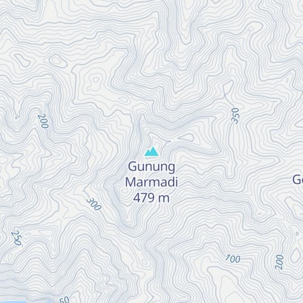 Map of Gunung Marmadi