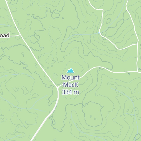 Map of Mount MacK