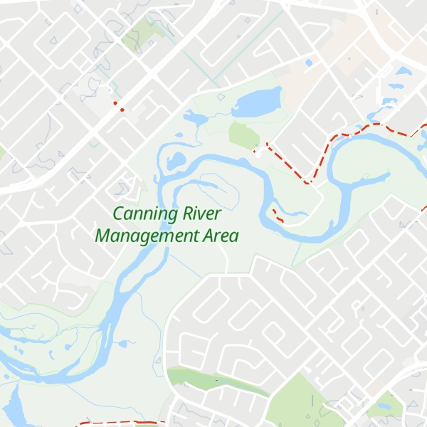 Map of Banksia Hill