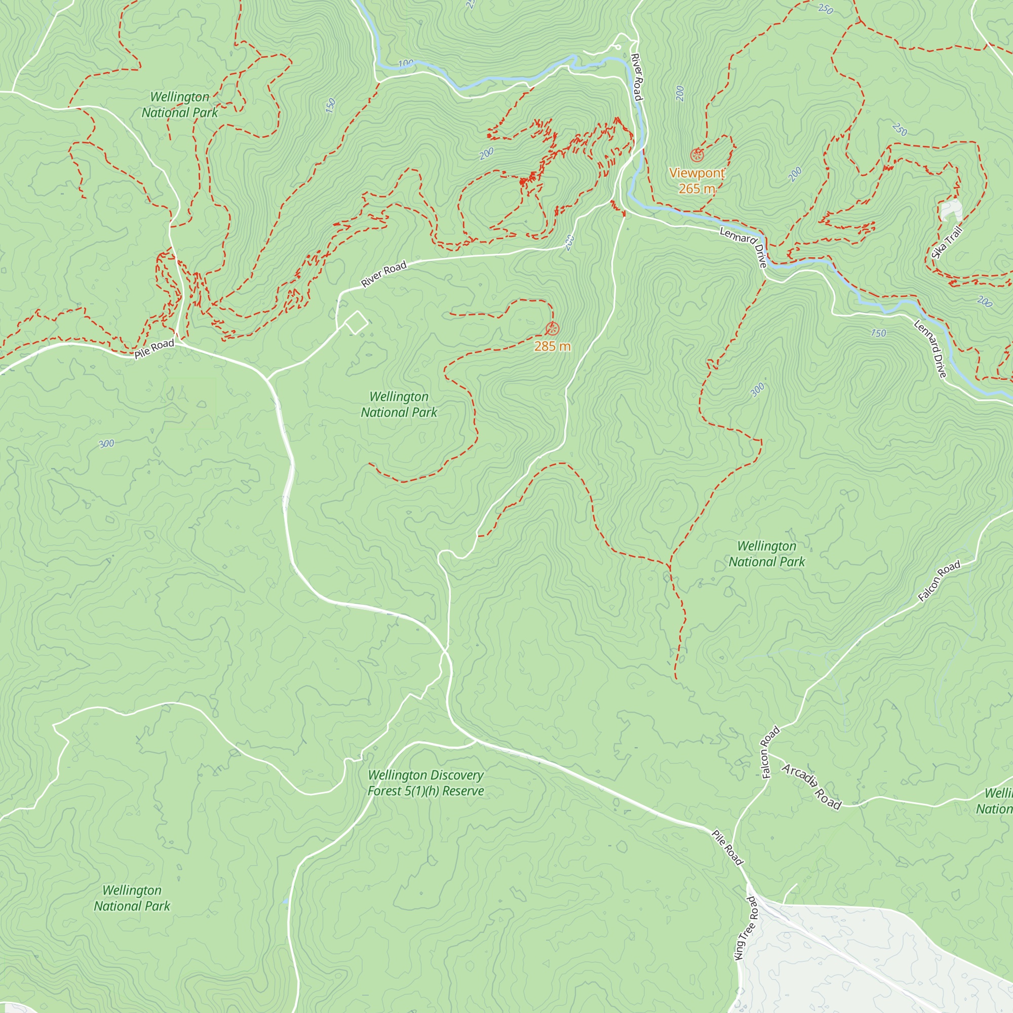 Nglang Boodja map