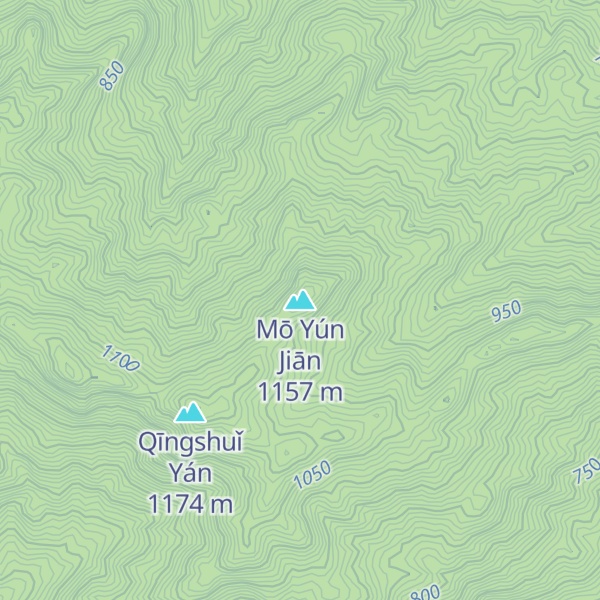 Map of Mō Yún Jiān