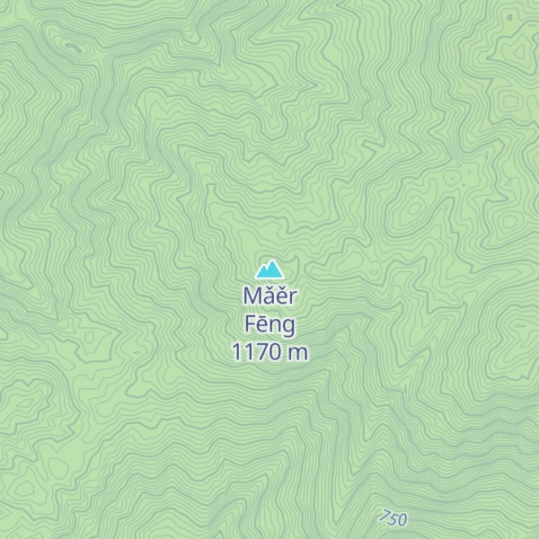 Map of Mǎěr Fēng