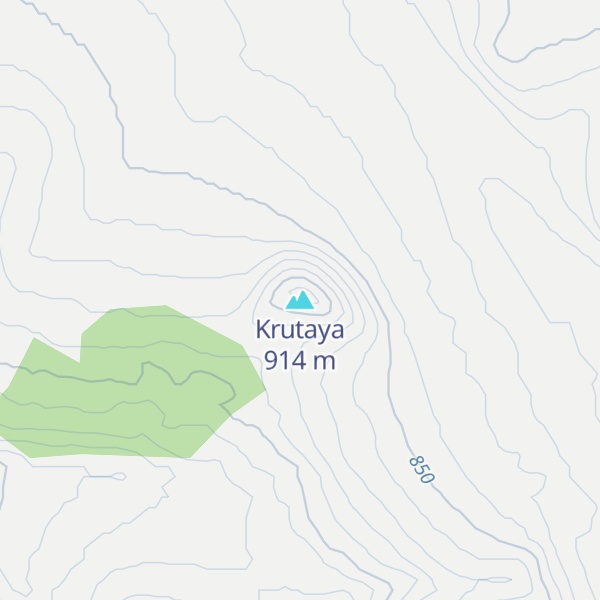 Map of Krutaya