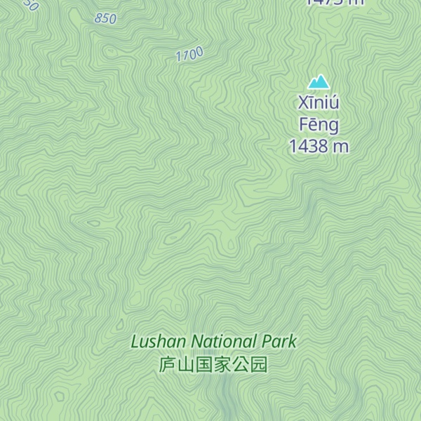 Map of Zǐ Xiāo Fēng