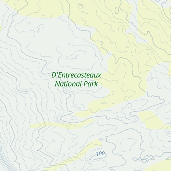 Map of Meerup Dunes