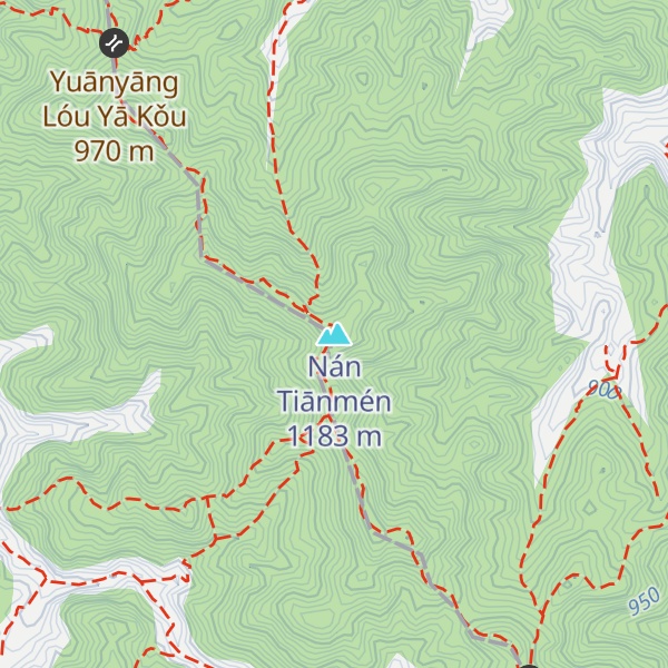 Map of Nán Tiānmén