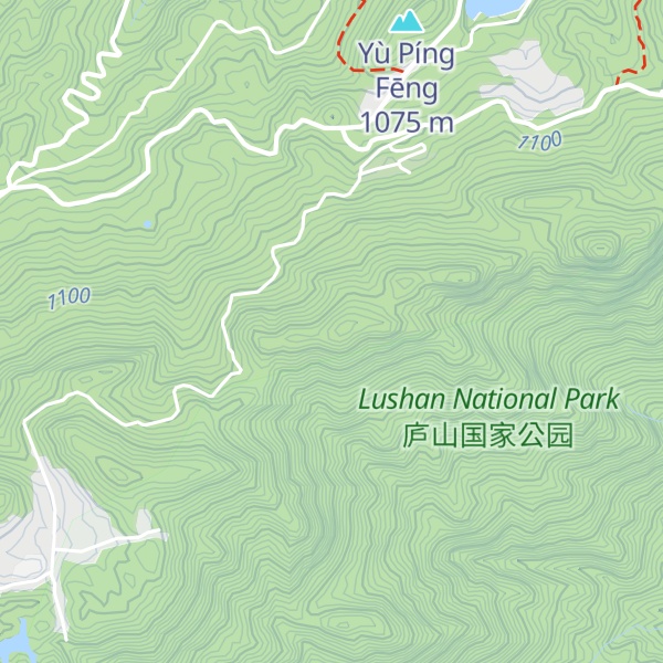Map of Jiǔ Qífēng