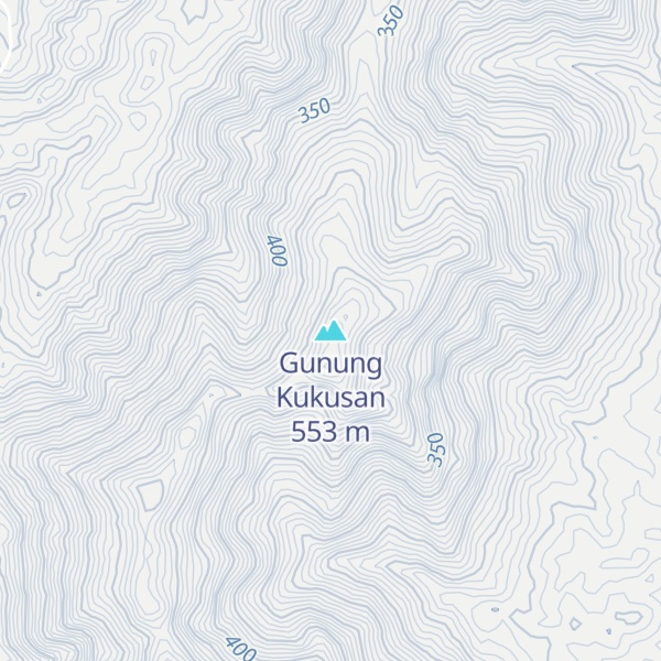Map of Gunung Kukusan