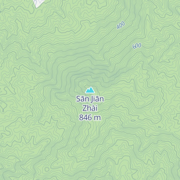 Map of Sān Jiān Zhài