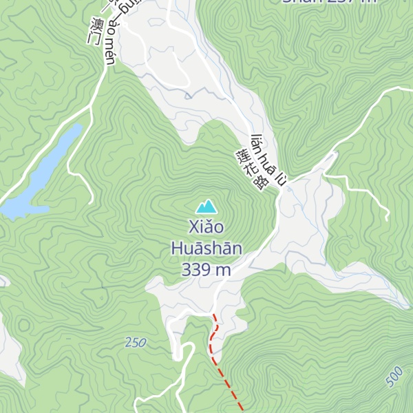 Map of Xiǎo Huāshān