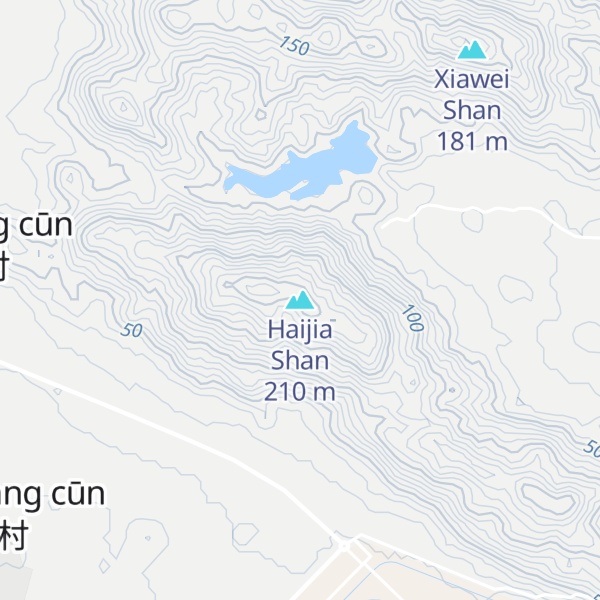 Map of Haijia Shan