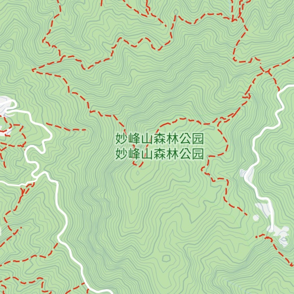 Map of Miaofeng Shan