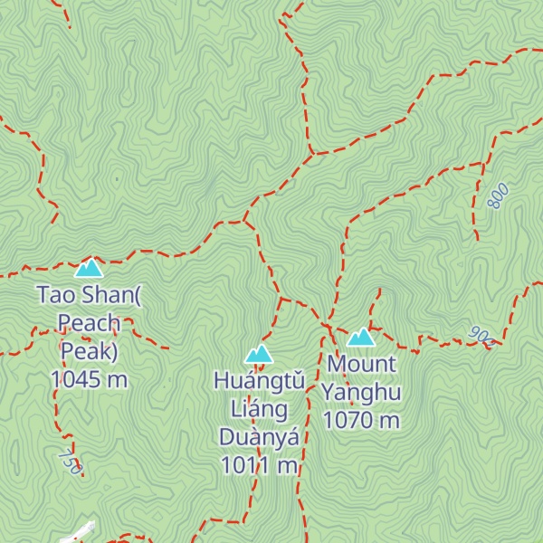 Map of Huangtuliang