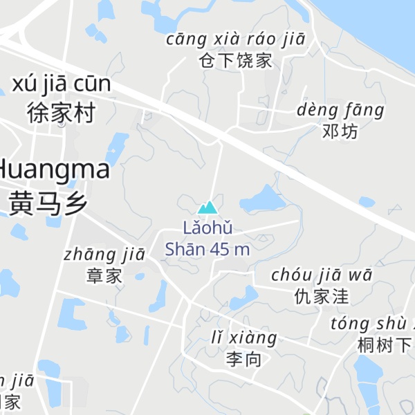 Map of Lǎohǔ Shān