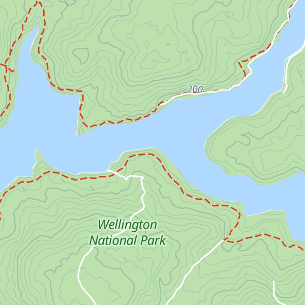 Map of Kooboolong Camp