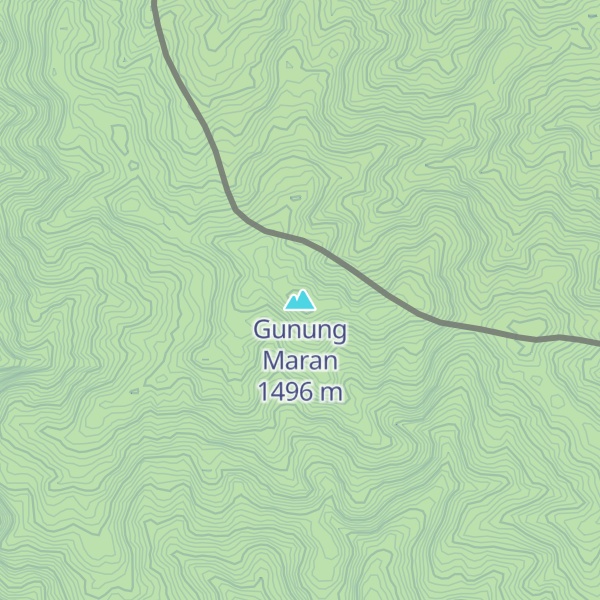 Map of Gunung Maran