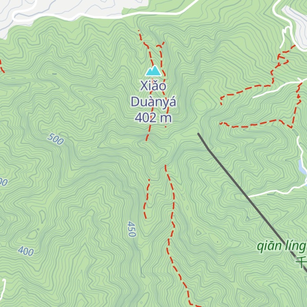 Map of Mǎ āNshān