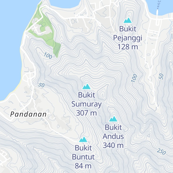 Map of Bukit Sumuray