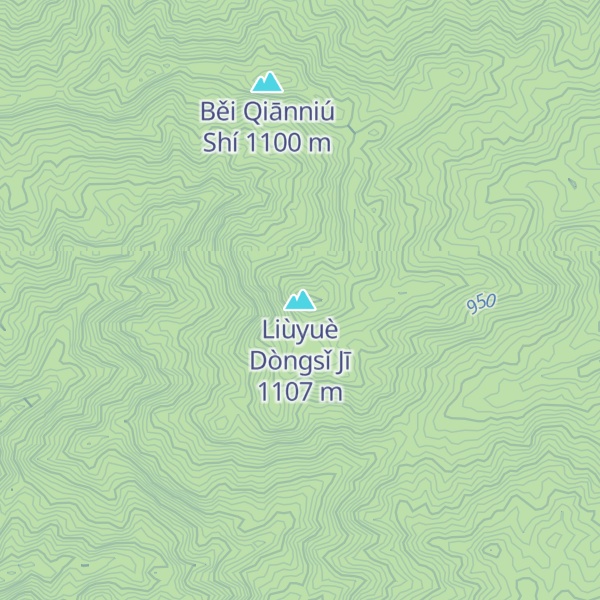 Map of Liùyuè Dòngsǐ Jī