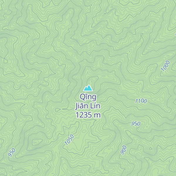 Map of Qīng Jiān Lín