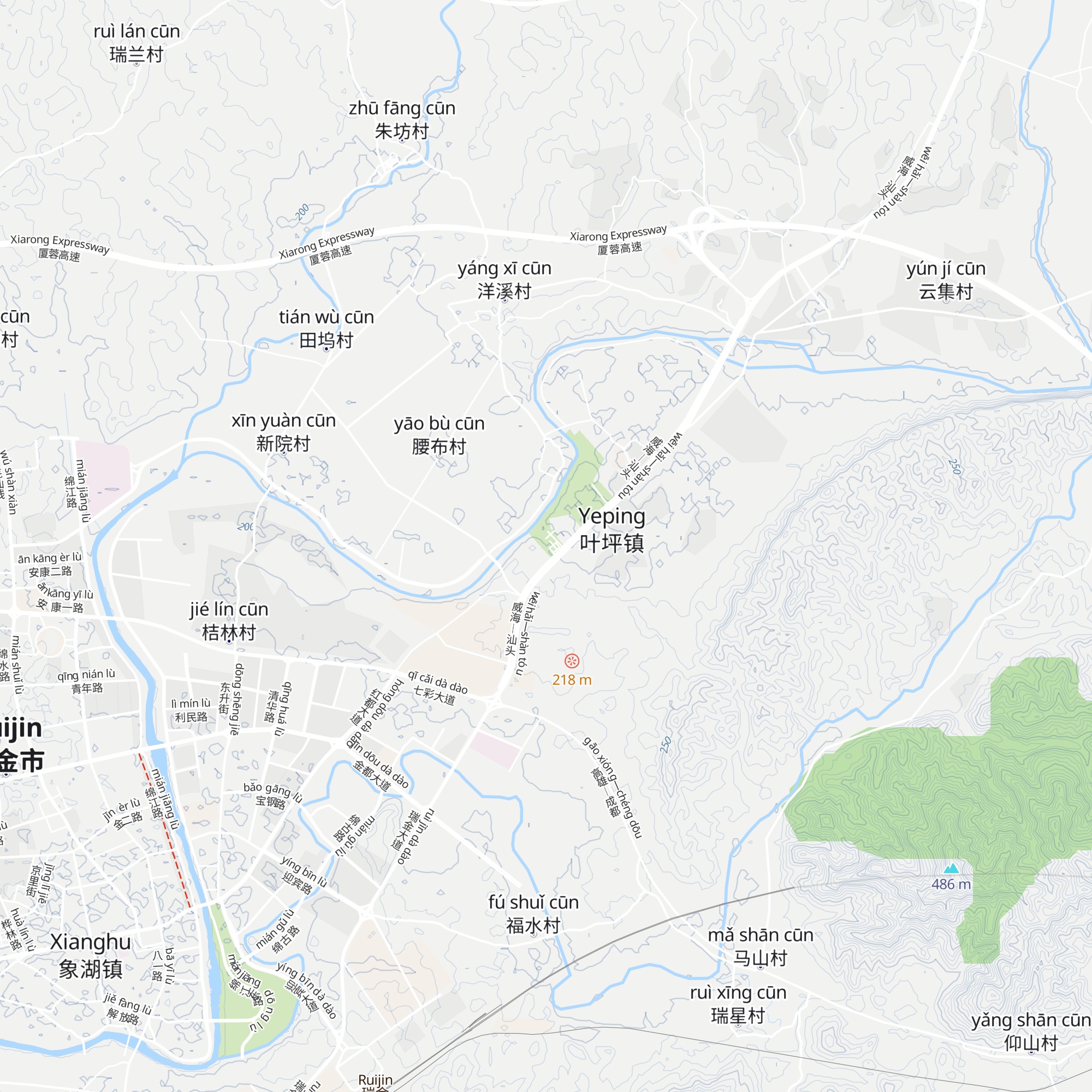 Gònghéguó Yáolán Jǐng Qū · Yè Píng Yóukè Zhōngxīn map