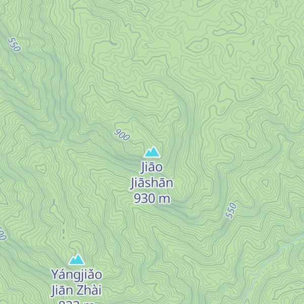 Map of Jiāo Jiāshān