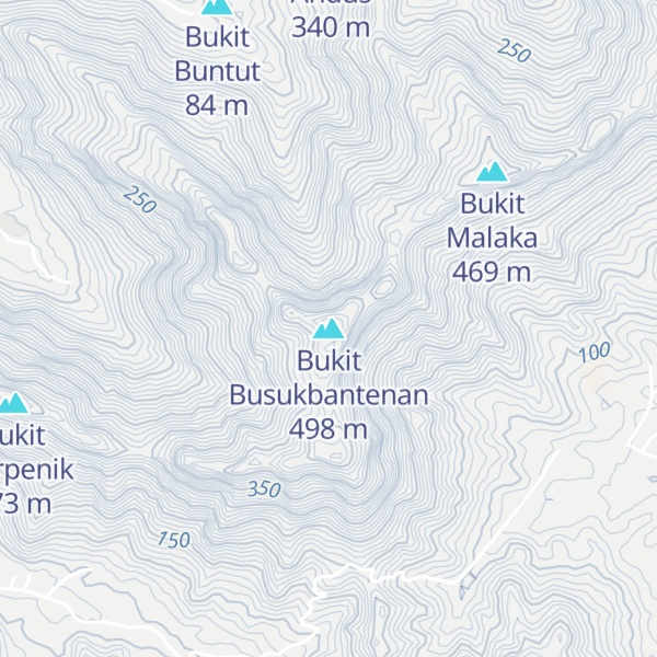 Map of Bukit Busukbantenan