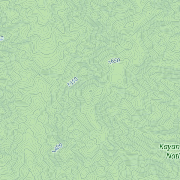 Map of Gunung Lagatumu