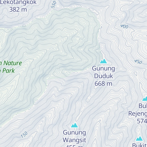 Map of Bukit Tutuban