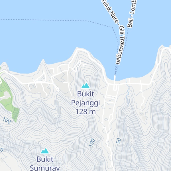Map of Bukit Pejanggi