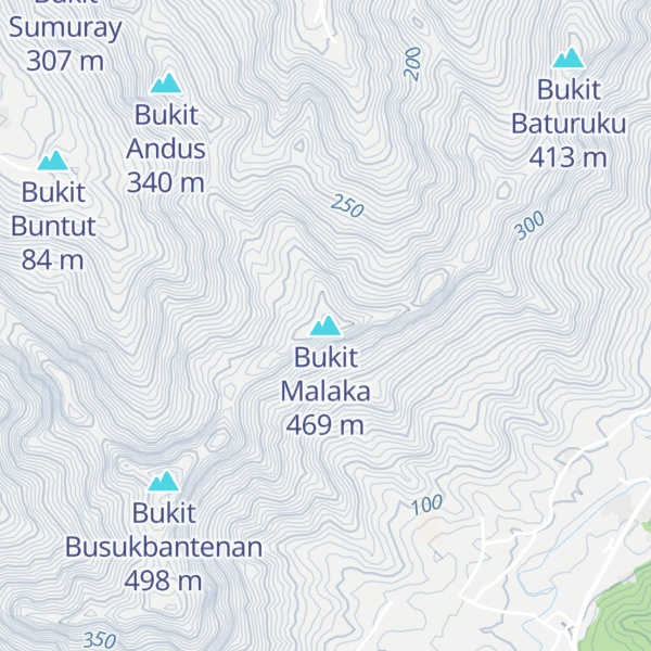 Map of Bukit Malaka