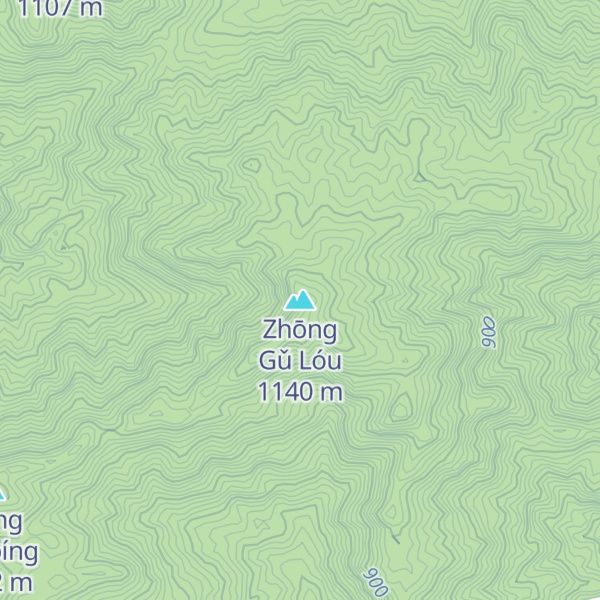 Map of Zhōng Gǔ Lóu