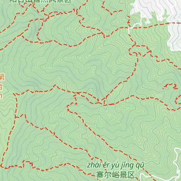 Map of Mántou Yù