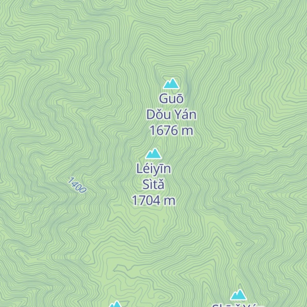 Map of Léiyīn Sìtǎ