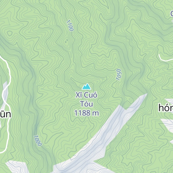 Map of Xī Cuó Tóu